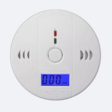 Detector De Humo Monoxido Carbono Lcd Azul Inalambrico Pro