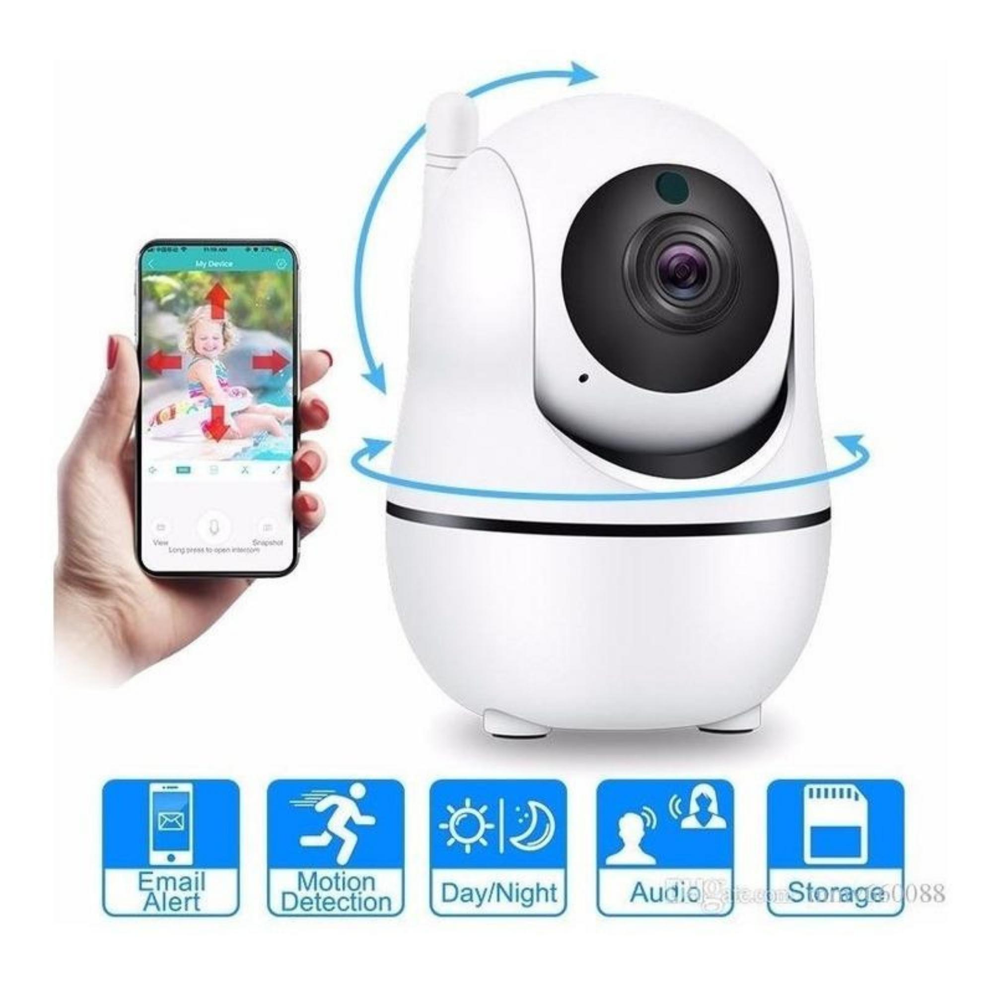Cámara Wifi Hd Ideal Para Mascotas Niños Adultos Mayores
